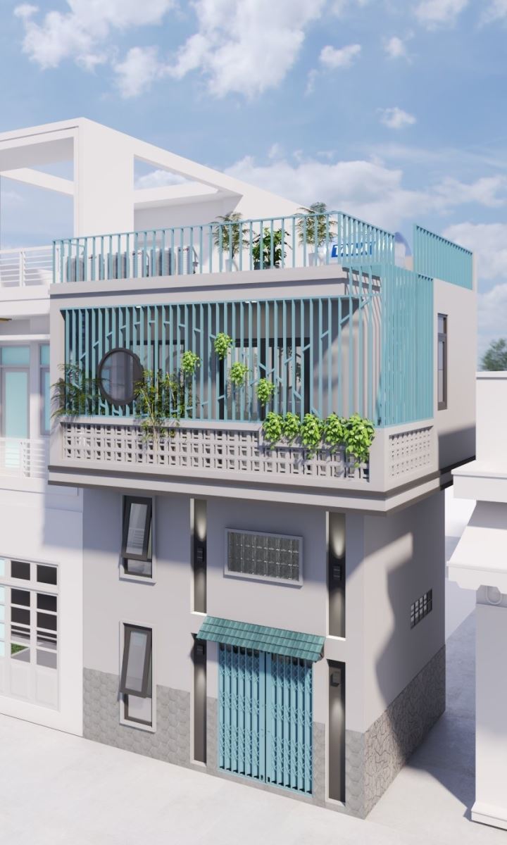 Nhà phố Quận 8 - 2