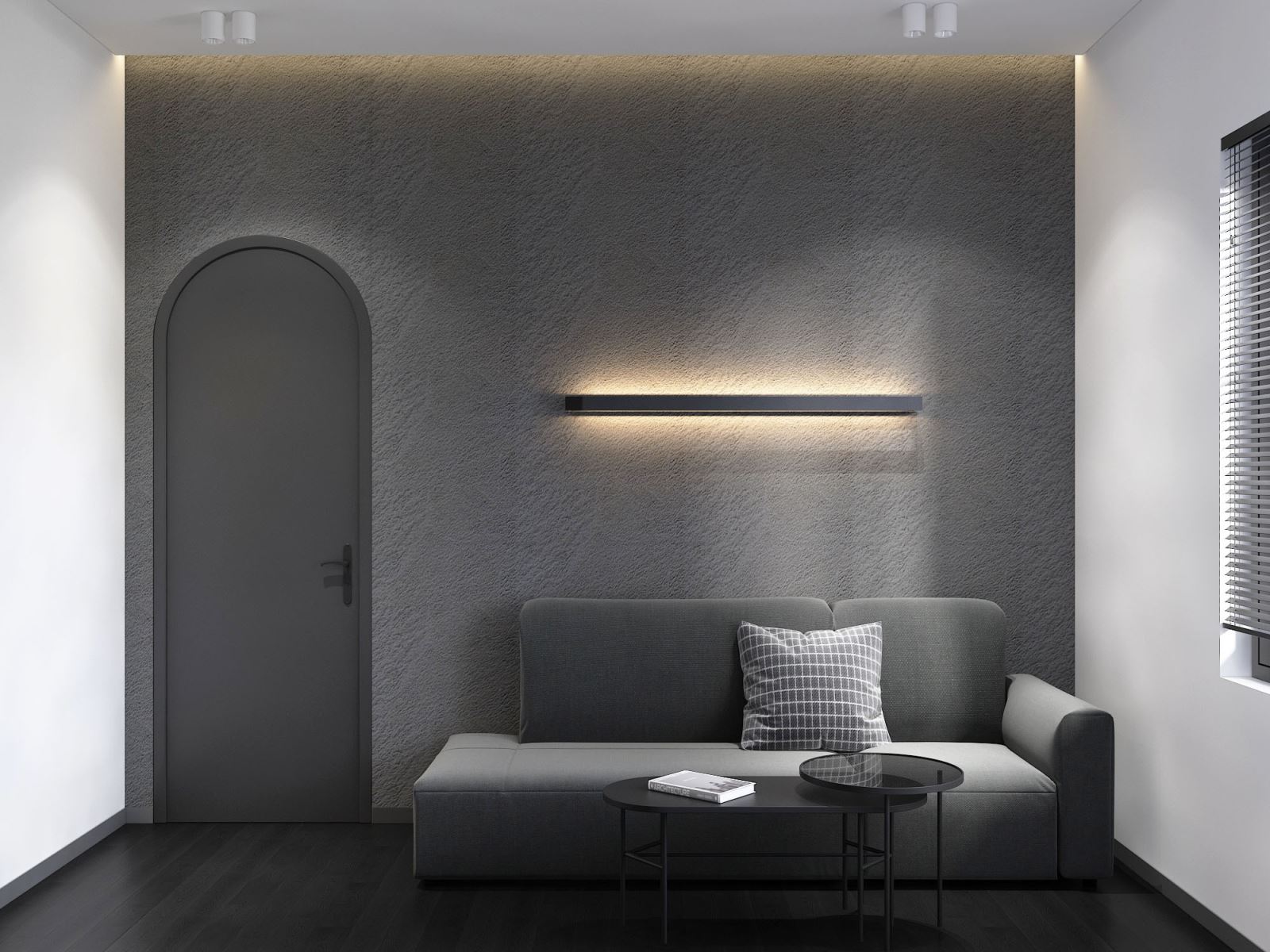 Thiết kế nội thất biệt thự Anh Nhân - Phòng đọc sách